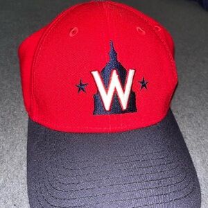 New Era Red and Black Women's Hat
